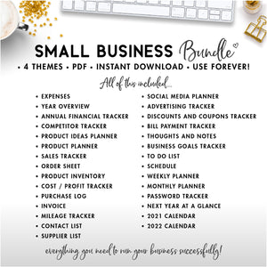 Small Business Planner Bundle