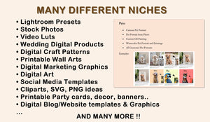 55,000+ DIGITAL Products Ideas 2025, Digital Downloads, Passive Income, sell Today, Best Small Business Ideas