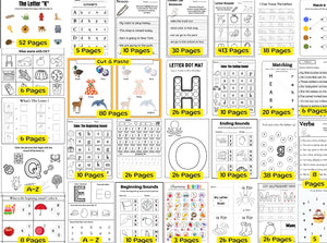 PLR 15000 Educational Kids Resources Bundle | Children's Learning Bundle | Educational Resources for Kids | Printable
Activity Worksheets