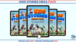 Kids Stories Mega Pack | 50+ Engaging Ebooks | PLR
License | Perfect for Bedtime, Classroom & Digital Libraries | Instant Download | PDF